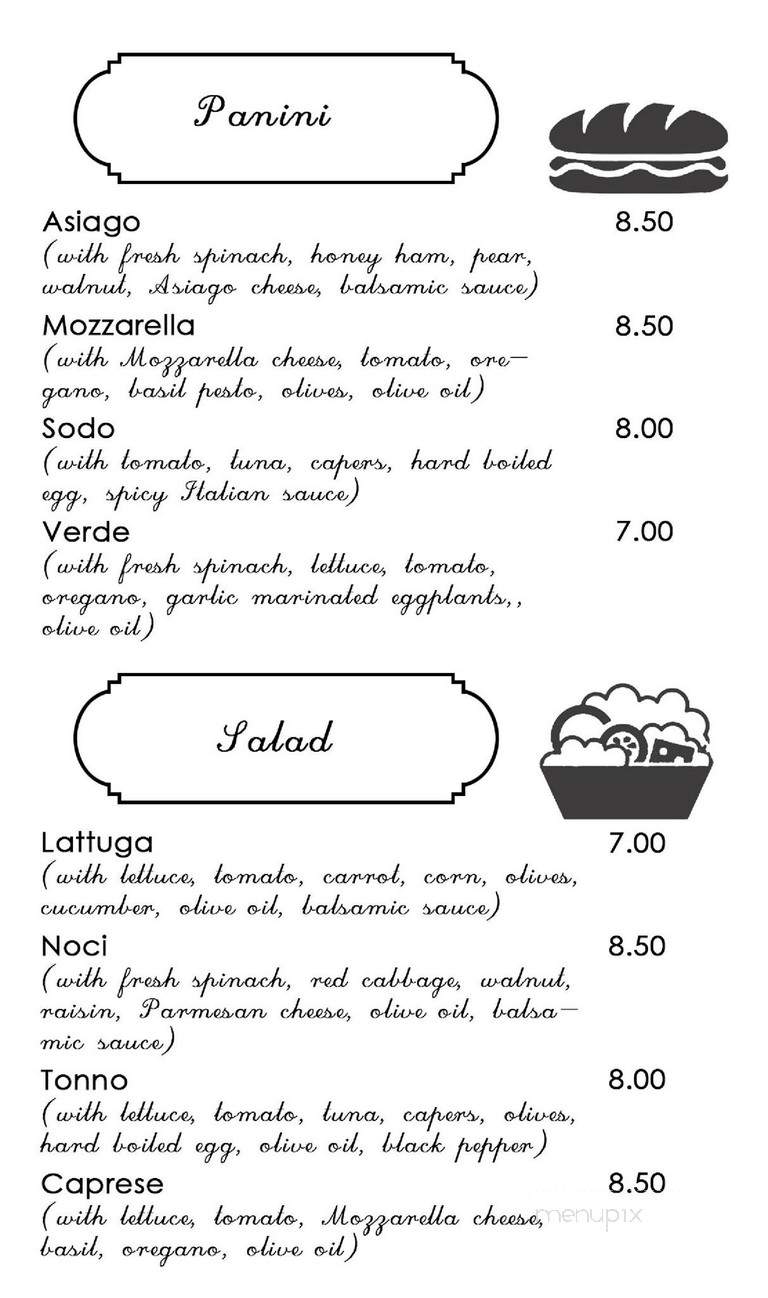 8575 Perfetto Caffe - Grover Beach, CA menu_pic