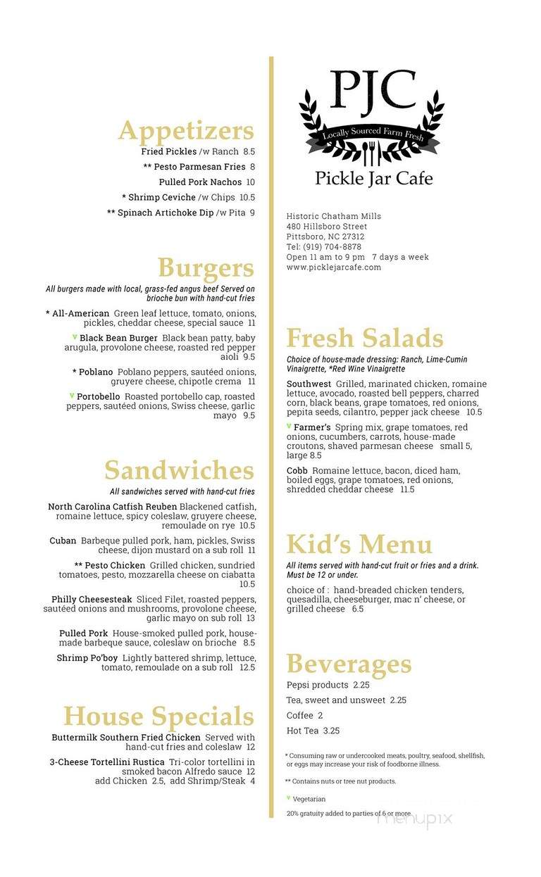 The Pickle Jar Cafe and Catering - Siler City, NC