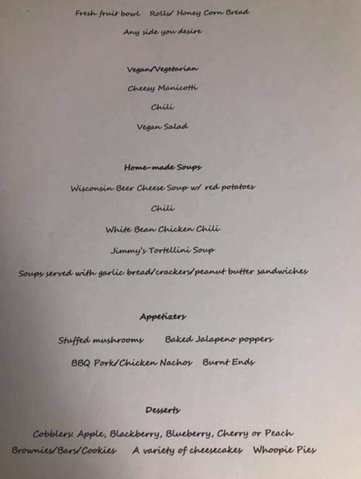 Fat Jimmys Smoke House - Montrose, IA menu_pic