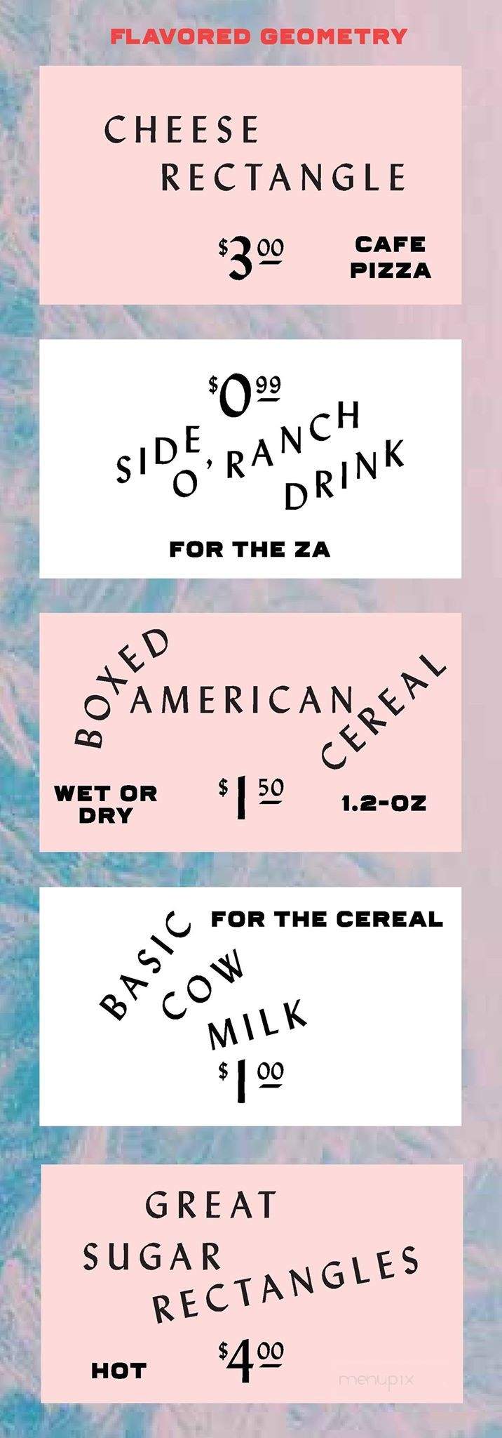 Internet Cafe 2 - Dallas, TX menu_pic