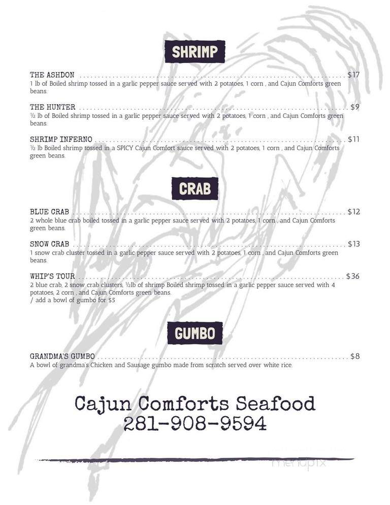 Cajun Comforts Crawfish & Seafood - Katy, TX