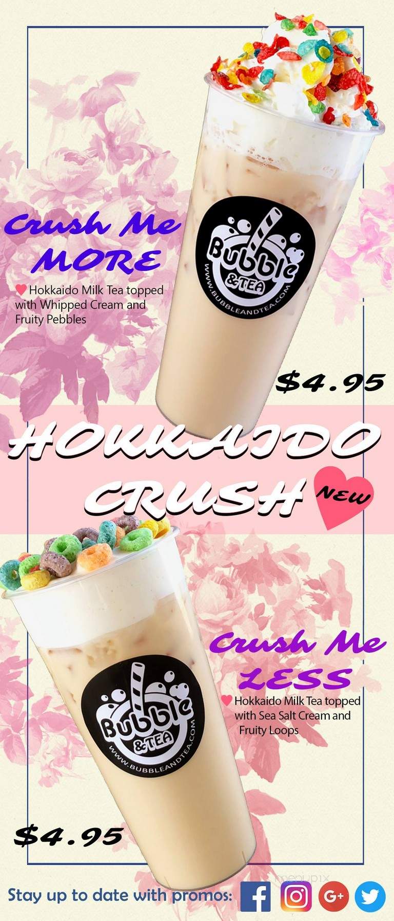 Bubble & Tea - Arcadia, CA menu_pic
