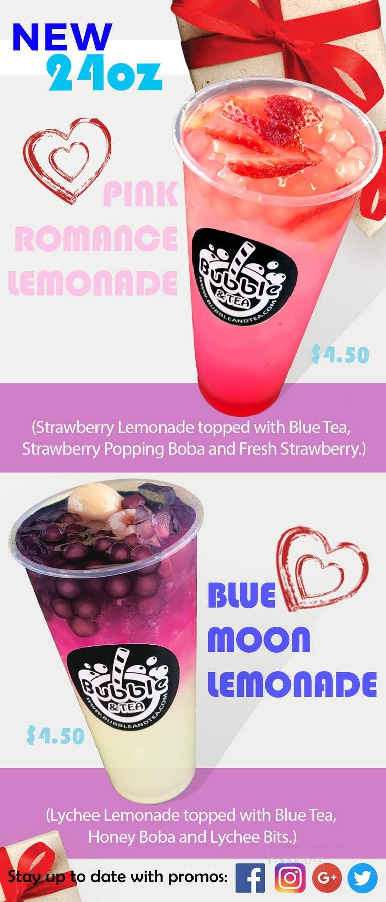 Bubble & Tea - Arcadia, CA menu_pic
