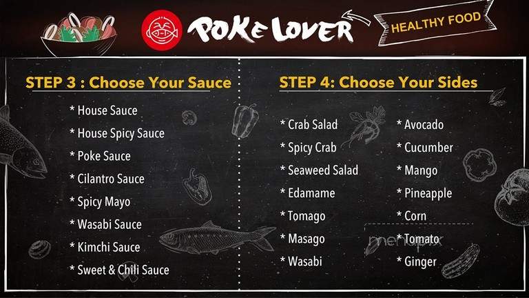 Poke Lover - Seattle, WA menu_pic