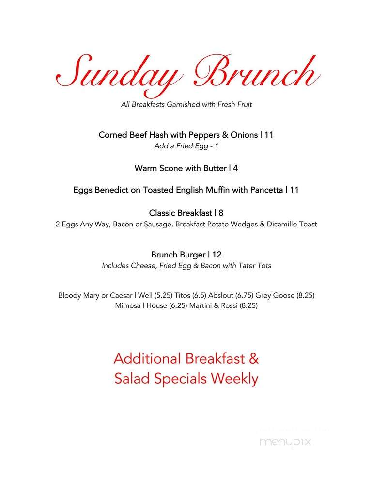 773 North - Grand Island, NY menu_pic