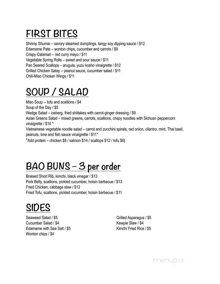 A Different Kitchen - Milton, DE menu_pic