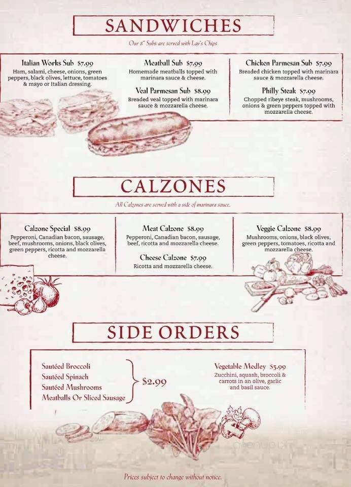 Adriatic Cafe Italian Grill - Tomball, TX menu_pic