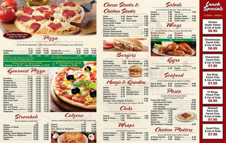 Alba Pizza - Philadelphia, PA menu_pic