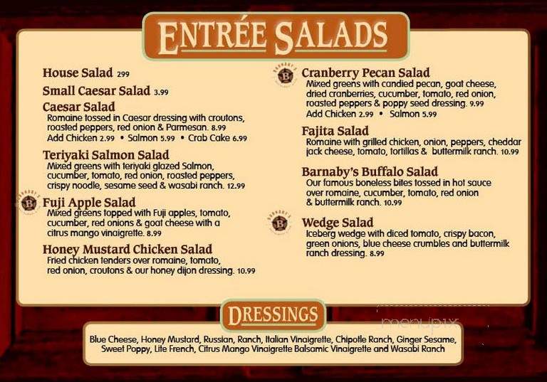 Alexandria pizzeria - West Chester, PA menu_pic