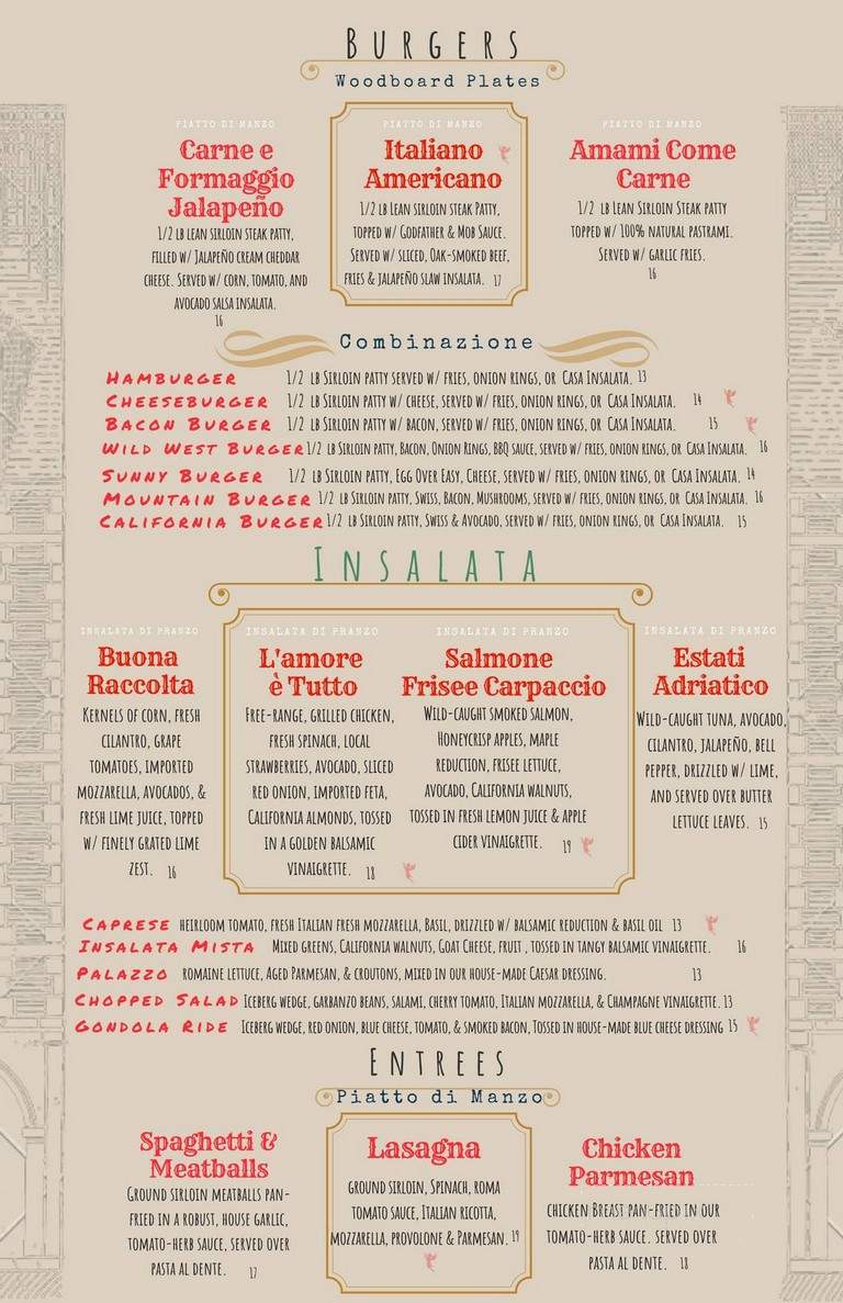 Americano - Livermore, CA menu_pic