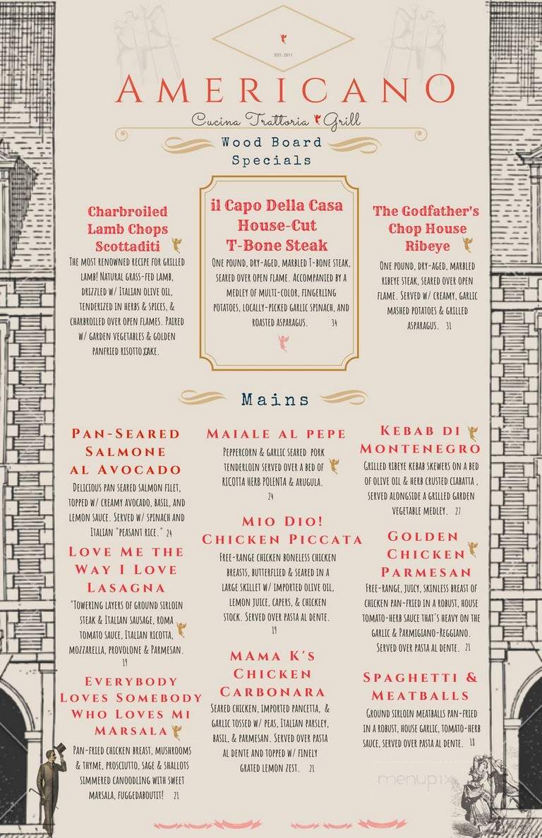 Americano - Livermore, CA menu_pic