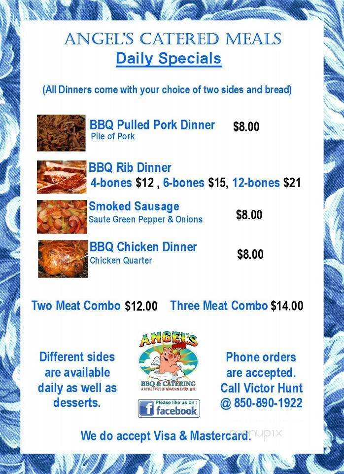 Angel's BBQ and Catering in Panama City - Parker, FL menu_pic