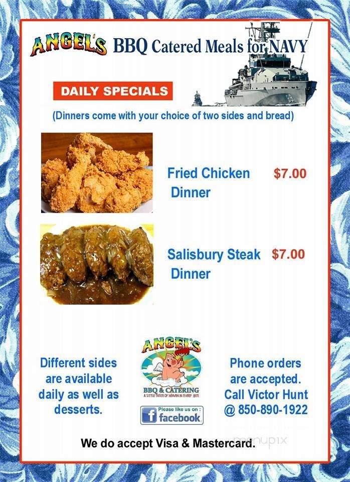 Angel's BBQ and Catering in Panama City - Parker, FL menu_pic