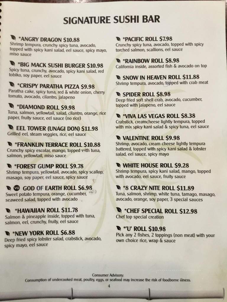 Asian Cafe 1 - Johnson City, TN menu_pic