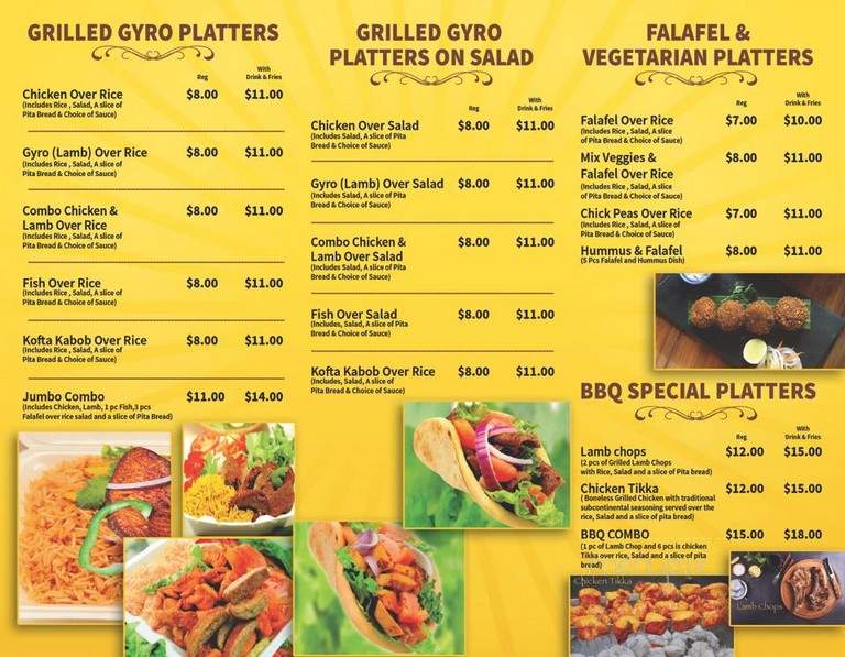AYA Kitchen - Langhorne, PA menu_pic