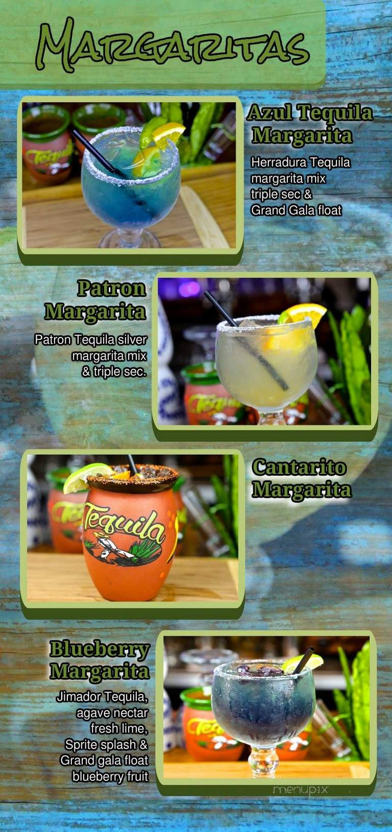 Azul Tequila - Arcadia, FL menu_pic