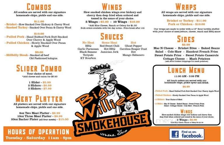 Big Willie's Smokehouse - Urbana, OH