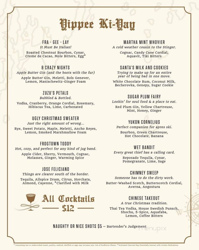 Blyth & Burrows - Portland, ME menu_pic