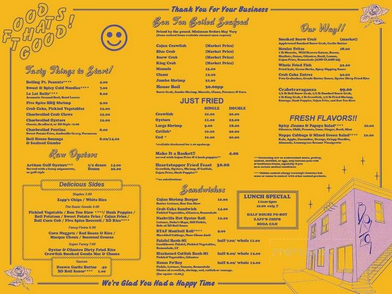 Bon Ton - Atlanta, GA menu_pic
