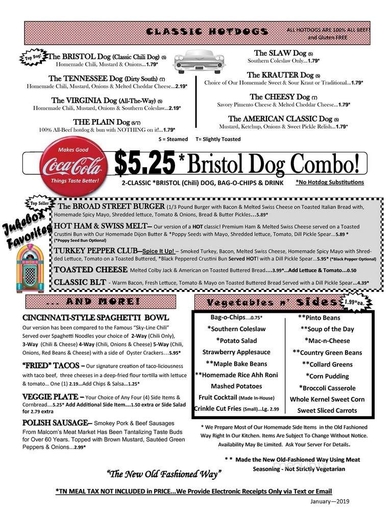 Broad Street on State - Bristol, TN menu_pic