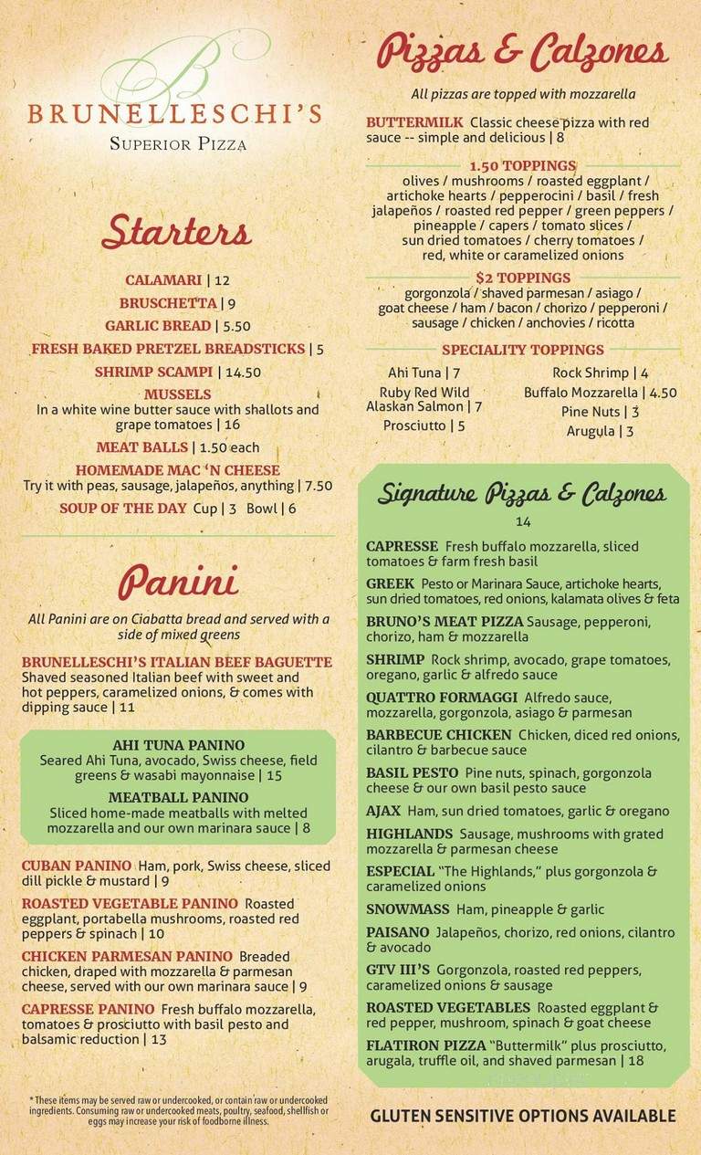 Brunelleschi's Superior - Superior, CO
