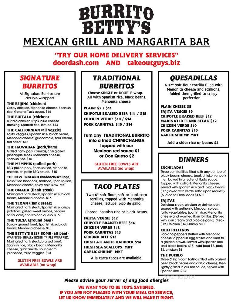 Burrito Betty's - York, ME
