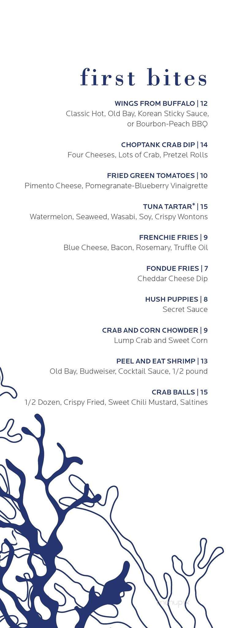 Capsize OXMD - Oxford, MD menu_pic