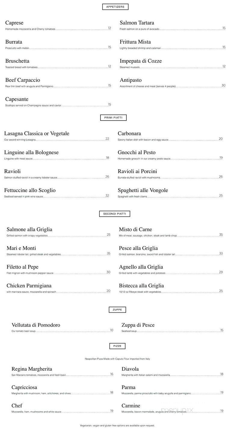 Carmine's Italian Cuisine - Cottonwood Heights, UT menu_pic
