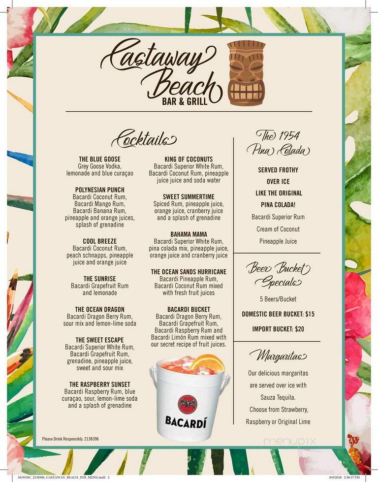 Castaway Beach Bar and Grill - North Myrtle Beach, SC