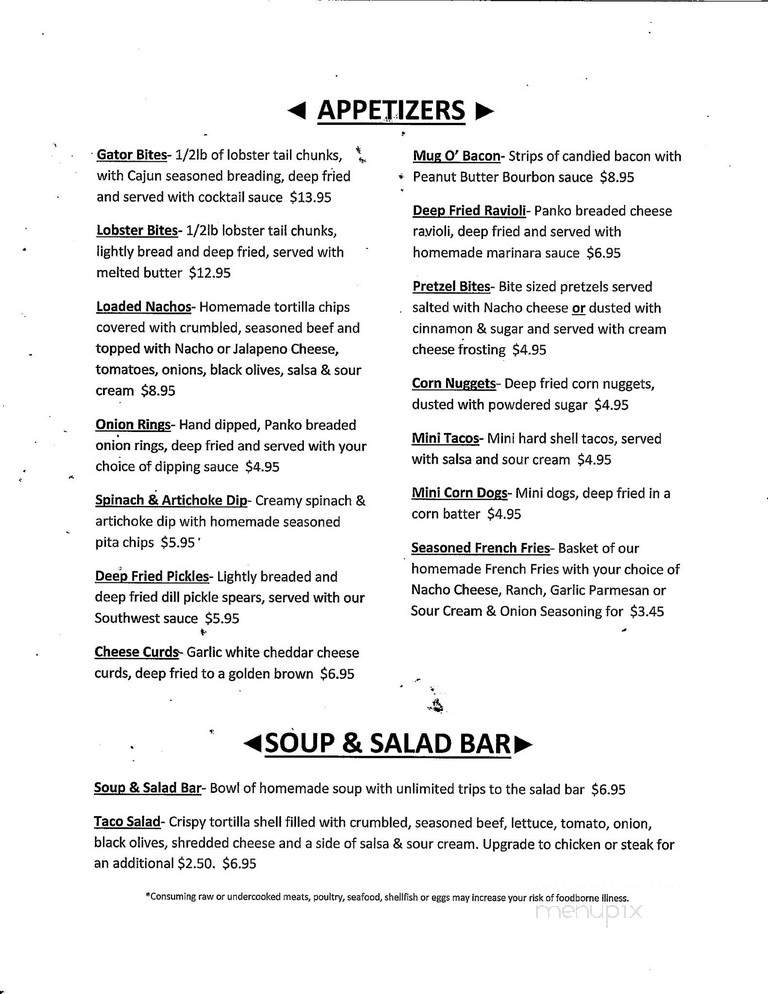 Celebrations Food & Drink - Antigo, WI menu_pic