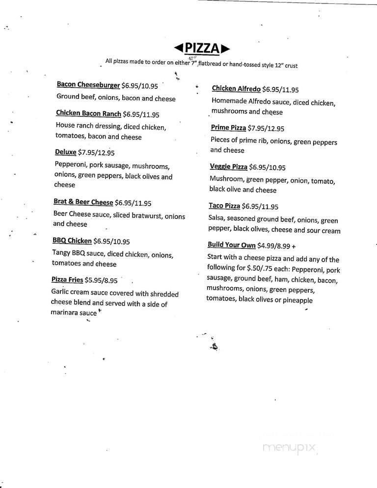 Celebrations Food & Drink - Antigo, WI menu_pic