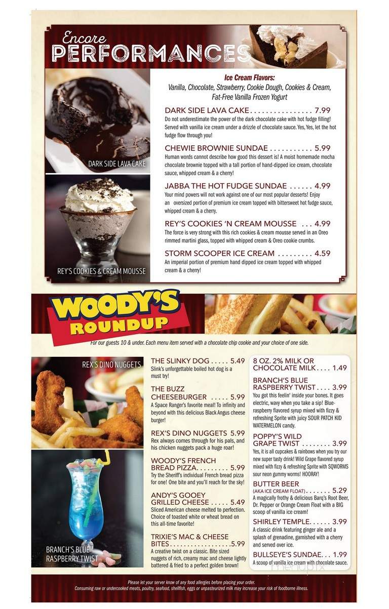 Chunky's Cinema Pub - Manchester, NH menu_pic