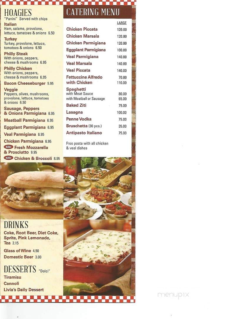 Ciao Pizza Pasta - Brooklyn, NY menu_pic