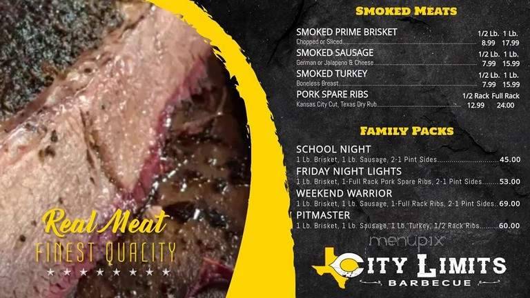 City Limits Barbecue - Crandall, TX