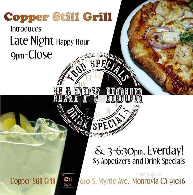 Copper Still Grill - Monrovia, CA