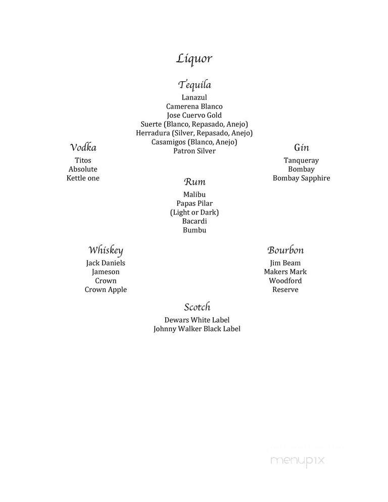 Del Sur Taqueria & Cantina - Statesboro, GA menu_pic