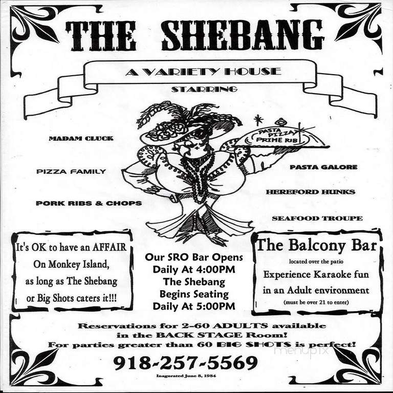 Docs Bar & Grill - Monkey Island, OK menu_pic