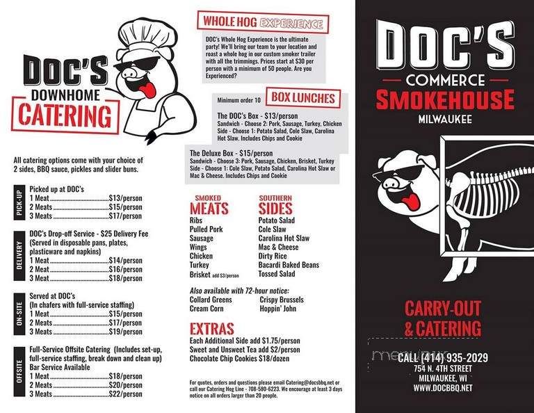 Doc's Commerce Smokehouse - Milwaukee, WI