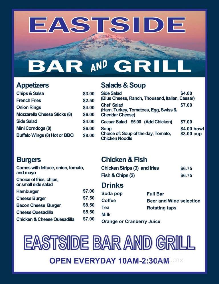 Eastside Bar and Grill - Portland, OR