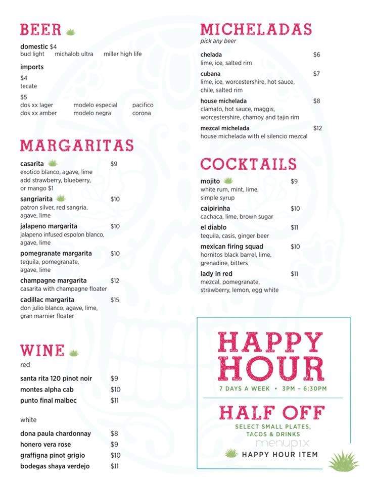 El Patio Mexican Kitchen & Tequila Garden - New Orleans, LA menu_pic
