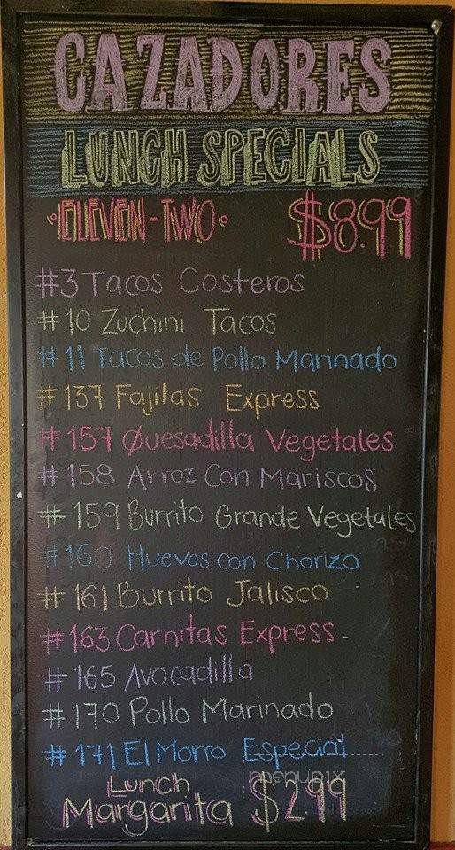 El Vaquero Mexican Restaurant - Blue Ash, OH menu_pic