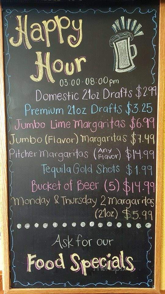 El Vaquero Mexican Restaurant - Blue Ash, OH menu_pic