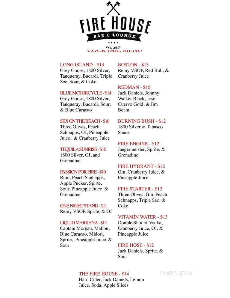 Fire House Bar & Lounge - Charlotte, NC