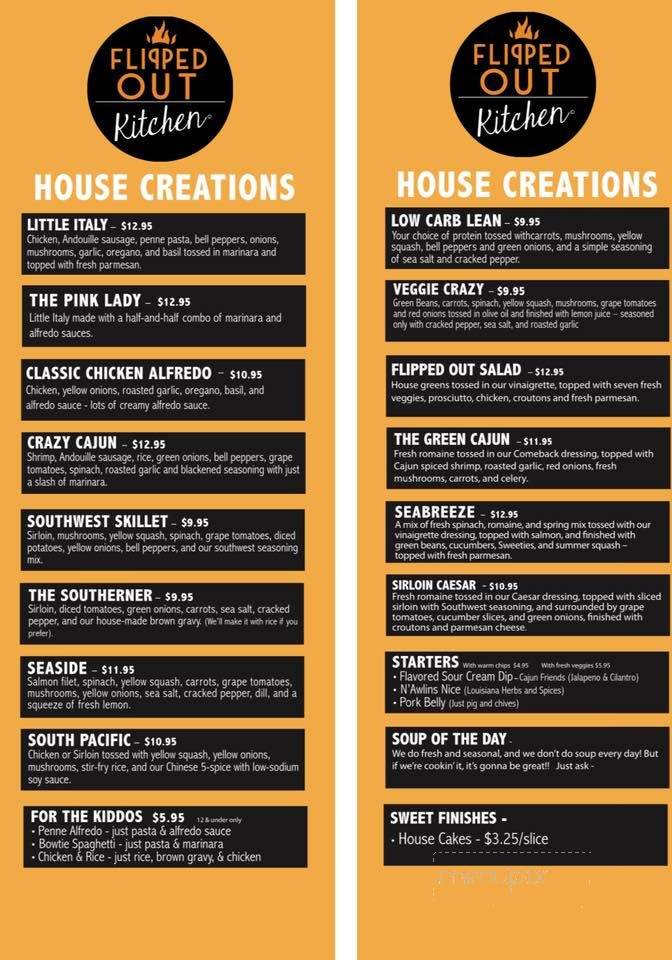 Flipped Out Kitchen - Mobile, AL menu_pic