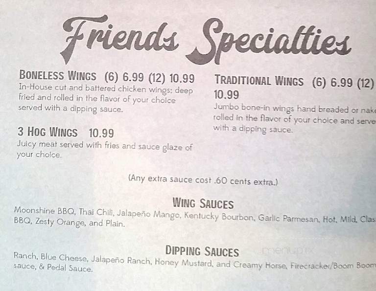 Friends Sports Bar and Grill - Somerset, KY