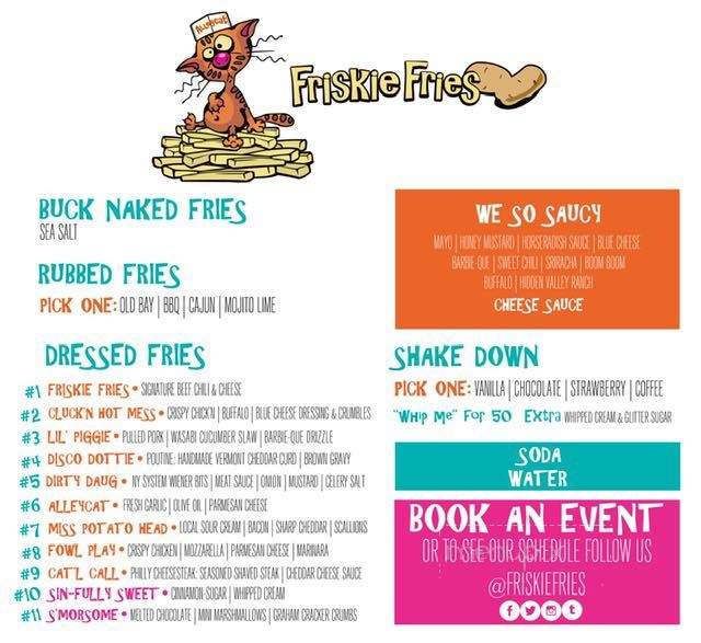 Friskie Fries - Providence, RI menu_pic