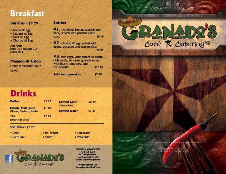 Granado's Cafe & Catering - Midland, TX