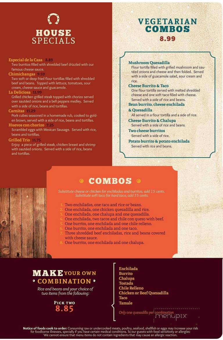 Gran Ranchero Mexican Restaurant - Marietta, OH menu_pic
