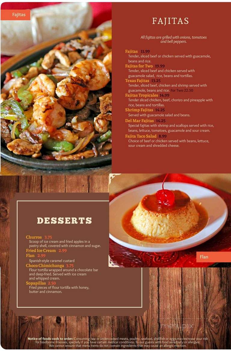 Gran Ranchero Mexican Restaurant - Marietta, OH menu_pic