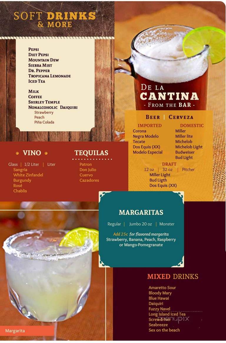 Gran Ranchero Mexican Restaurant - Marietta, OH menu_pic